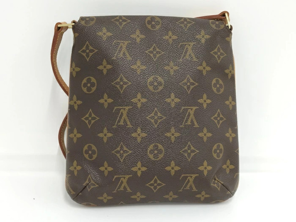 Louis Vuitton Shoulder Monogram Musette Short Salsa Bag Brown